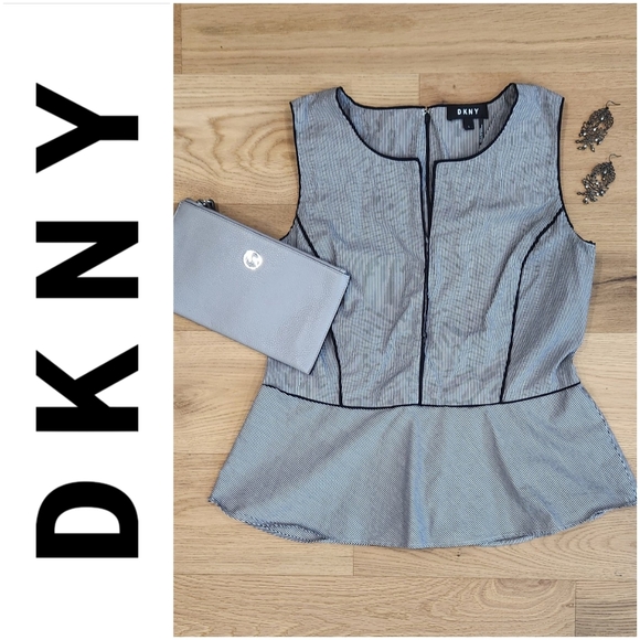 Striped Preppy Peplum - Picture 2 of 4